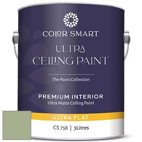 COLOR SMART CS 758 ULTRA CEILING PAINT ультраматовая краска цвет AF-450 