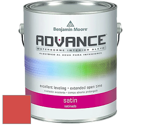 Benjamin Moore 792 Advance Interior Paint-Satin эмаль цвет 2011-20 Blazing Orange