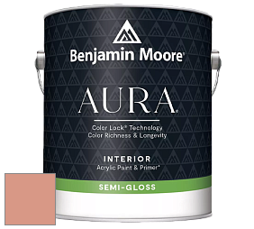 Benjamin Moore Aura 528 Waterborne Interior Semi-gloss Finish краска цвет NCS S 2030-Y70R 