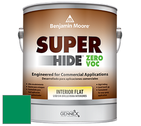 Benjamin Moore 355 Super Hide Zero Voc Interior Flat краска цвет NCS S 2565-G 