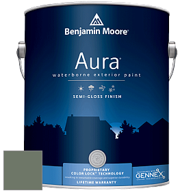 Benjamin Moore Aura 632 Waterborne Exterior Semi-Gloss Finish краска цвет HC-125 BM HC-125