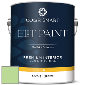COLOR SMART CS 745 ELIT PAINT глубокоматовая моющаяся краска цвет NCS S 0540-G30Y 