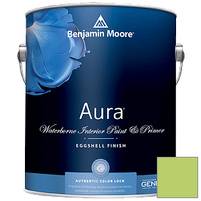 Краска Aura Waterborne Interior Eggshell Finish (524) цвет 418 Willow Springs Green