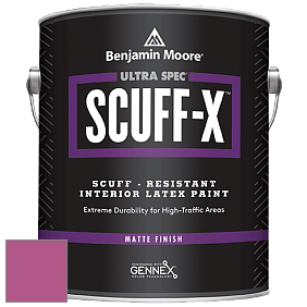 Benjamin Moore 484 Ultra Spec SCUFF-X Interior Matte Finish краска цвет NCS S 2060-R30B 