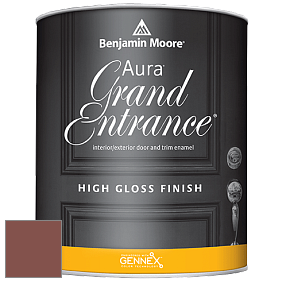 Benjamin Moore Aura 148 Grand Entrance High Gloss эмаль цвет 2092-30 Boston Brick