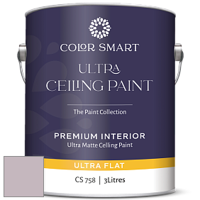 COLOR SMART CS 758 ULTRA CEILING PAINT ультраматовая краска цвет NCS S 2010-R30B 
