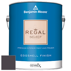 Benjamin Moore 549 Regal Select Waterborne Interior Eggshell Finish краска цвет 2072-10 Dark Basalt