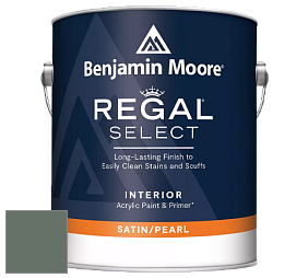 Benjamin Moore 550 Regal Select Waterborne Interior Pearl Finish краска цвет 700 Enchanted Forest