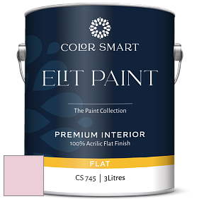 COLOR SMART CS 745 ELIT PAINT глубокоматовая моющаяся краска цвет 2081-60 Pink Lace