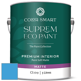 COLOR SMART CS 619 SUPREM ECO PAINT матовая краска цвет 2066-40 Rocky Mountain Sky