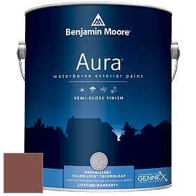 Benjamin Moore Aura 632 Waterborne Exterior Semi-Gloss Finish краска цвет 2092-30 Boston Brick