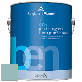 Benjamin Moore Ben W626 Premium Interior Latex Eggshell краска цвет 676 Spirit in the Sky