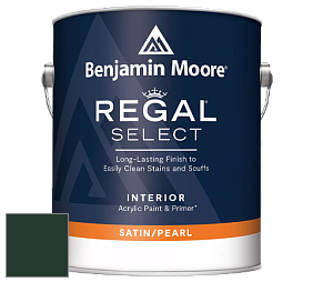 Benjamin Moore 550 Regal Select Waterborne Interior Pearl Finish краска цвет RAL 6009 