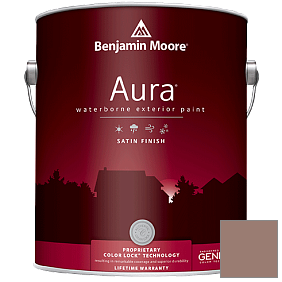 Краска Aura Waterborne Exterior Satin Finish (631) цвет 2105-40 Dusty Ranch Brown