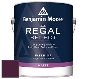 Benjamin Moore 548 IRegal Select Interior Paint - Matte краска цвет RAL 4007 