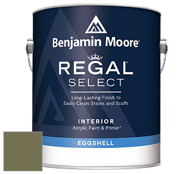 Benjamin Moore 549 Regal Select Waterborne Interior Eggshell Finish краска цвет 490 Pine Brook