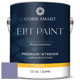 COLOR SMART CS 745 ELIT PAINT глубокоматовая моющаяся краска цвет 2070-40 Spring Purple