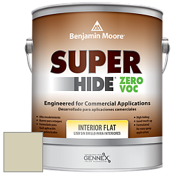 Benjamin Moore 355 Super Hide Zero Voc Interior Flat краска цвет AF-435 