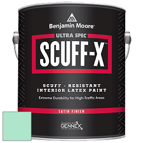 Benjamin Moore 486 Ultra Spec SCUFF-X Interior Satin Finish краска цвет NCS S 0530-B90G 