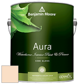 Benjamin Moore Aura 528 Waterborne Interior Semi-gloss Finish краска цвет 2015-60 Gerbera Daisy