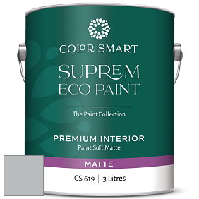 COLOR SMART CS 619 SUPREM ECO PAINT матовая краска цвет NCS S 2502-B50G 