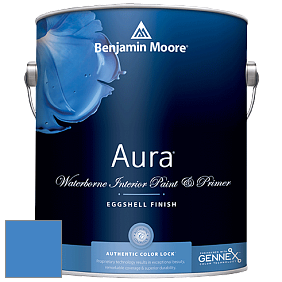 Benjamin Moore Aura 524 Waterborne Interior Eggshell Finish краска цвет NCS S 2060-R80B 