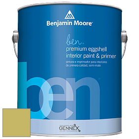 Benjamin Moore Ben W626 Premium Interior Latex Eggshell краска цвет NCS S 2040-G80Y 