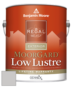 Benjamin Moore W103 Regal Select Exterior Paint-MoorGard Low Lustre Finish краска цвет 2112-60 Cement Gray