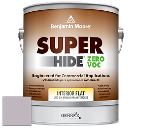 Benjamin Moore 355 Super Hide Zero Voc Interior Flat краска цвет 2115-50 Iced Mauve