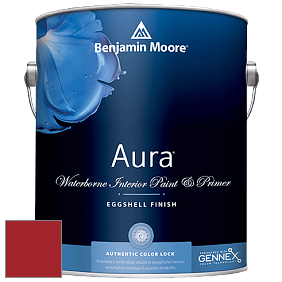 Benjamin Moore Aura 524 Waterborne Interior Eggshell Finish краска цвет RAL 3002 