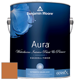 Benjamin Moore Aura 524 Waterborne Interior Eggshell Finish краска цвет 2157-10 Golden Dunes