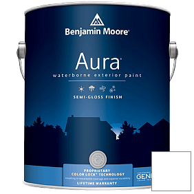 Краска Aura Waterborne Exterior Semi-Gloss Finish (632) цвет 2010-70 Frosty Pink
