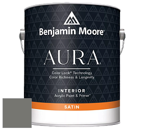 Benjamin Moore Aura 526 Waterborne Interior Satin Finish покрытие цвет HC-167 BM HC-167