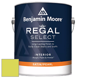 Benjamin Moore 550 Regal Select Waterborne Interior Pearl Finish краска цвет NCS S 0560-G60Y 