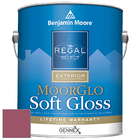 Benjamin Moore W096 Regal Select Exterior Paint-Moor GloSoft Gloss Finish краска цвет 2085-30 Gypsy Love