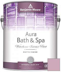 Краска Benjamin Moore Aura Bath & Spa Interior Paint Matte Finish (532) цвет 2082-50 Damask Rose