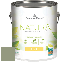 Benjamin Moore 512 Natura Interior Flat Finish матовая краска цвет HC-123 BM HC-123
