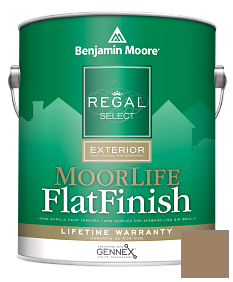 Краска Regal Select Exterior Paint-MoorLife Flat Finish (W105) цвет AC-6 BM AC-6