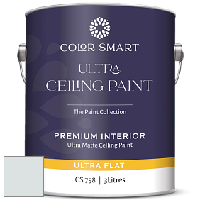 COLOR SMART CS 758 ULTRA CEILING PAINT ультраматовая краска цвет 2127-70 Cascade White