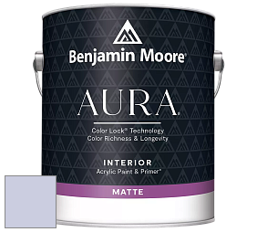 Benjamin Moore Aura 522 Interior Paint - Matte краска цвет 2070-60 Lavender Mist