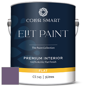 COLOR SMART CS 745 ELIT PAINT глубокоматовая моющаяся краска цвет NCS S 5030-R50B 