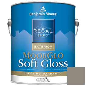 Краска Regal Select Exterior Paint-Moor GloSoft Gloss Finish (W096) цвет 1560 Antique Pewter