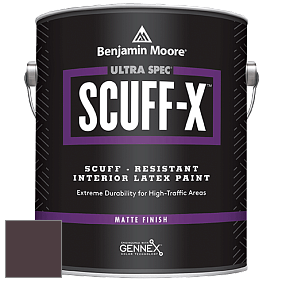 Benjamin Moore 484 Ultra Spec SCUFF-X Interior Matte Finish краска цвет NCS S 8010-R10B 