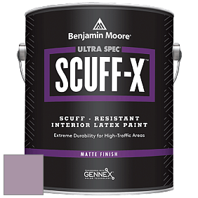 Benjamin Moore 484 Ultra Spec SCUFF-X Interior Matte Finish краска цвет NCS S 3020-R40B 