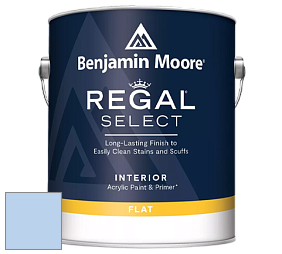 Benjamin Moore 547 Regal Select Waterborne Interior Flat Finish краска цвет 2067-60 Windmill Wings