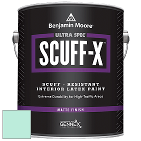 Benjamin Moore 484 Ultra Spec SCUFF-X Interior Matte Finish краска цвет 2044-60 Crystal Clear