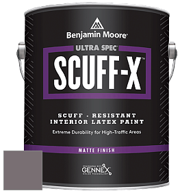 Benjamin Moore 484 Ultra Spec SCUFF-X Interior Matte Finish краска цвет AF-640 