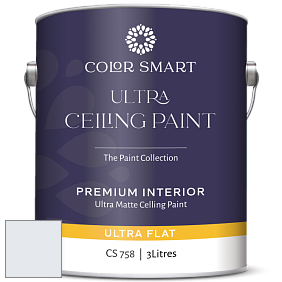 COLOR SMART CS 758 ULTRA CEILING PAINT ультраматовая краска цвет NCS S 0603-R80B 