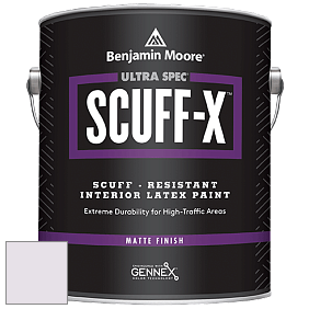 Benjamin Moore 484 Ultra Spec SCUFF-X Interior Matte Finish краска цвет 2072-70 Raspberry Ice