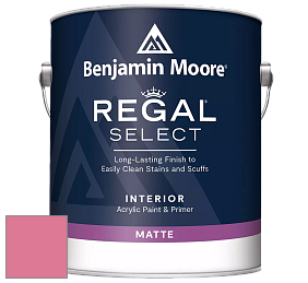 Benjamin Moore 548 IRegal Select Interior Paint - Matte краска цвет 2003-40 True Pink